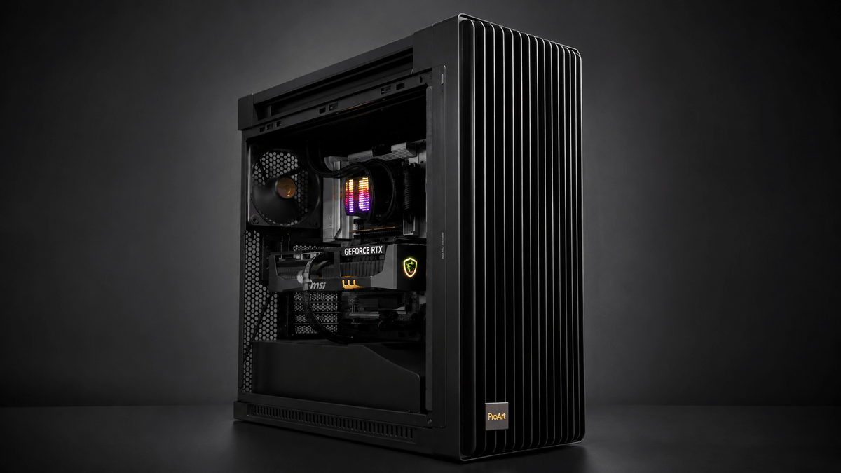 Custom enterprise workstations prepared for a systems integrator deployment