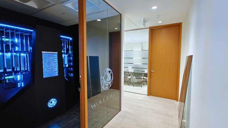 WALLACE AI supercomputer installation at Castle Ridge Asset Management, built by Alpha PC