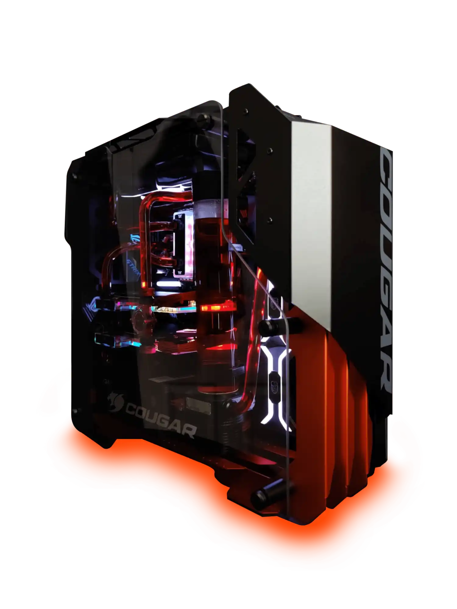 Alpha PC, Custom PC, Gaming PC, Toronto custom PC for content creators, featuring premium cooling and modular RGB lighting, built by Alpha PC