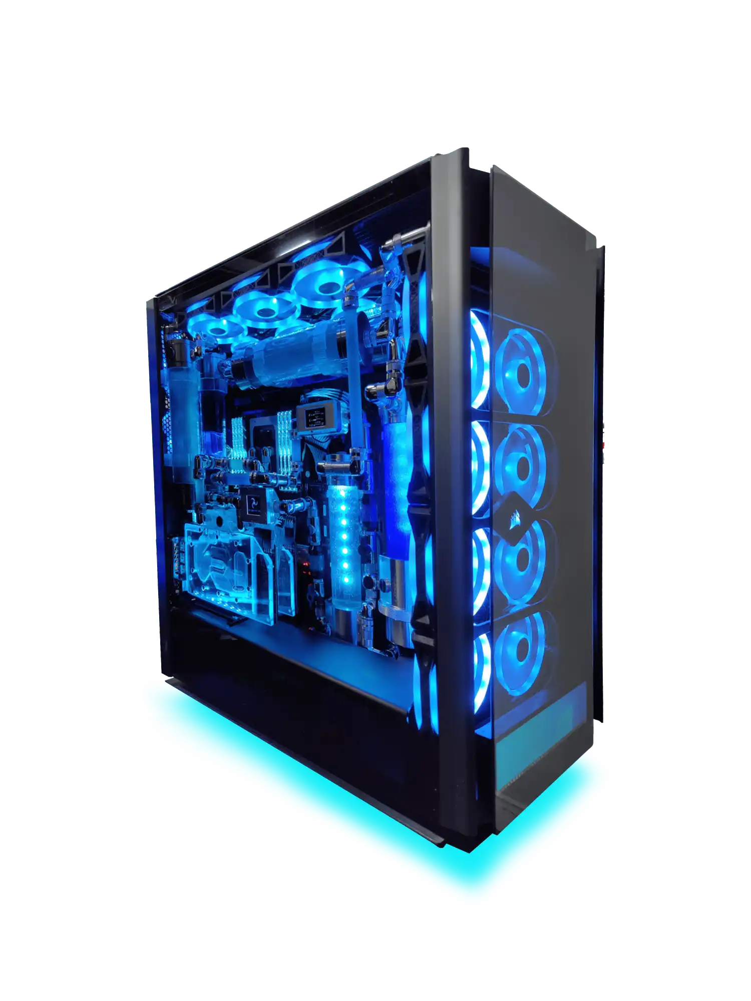 Enterprise‑grade custom PC rack solution with robust cooling and expandability, by Toronto custom PC builder Alpha PC