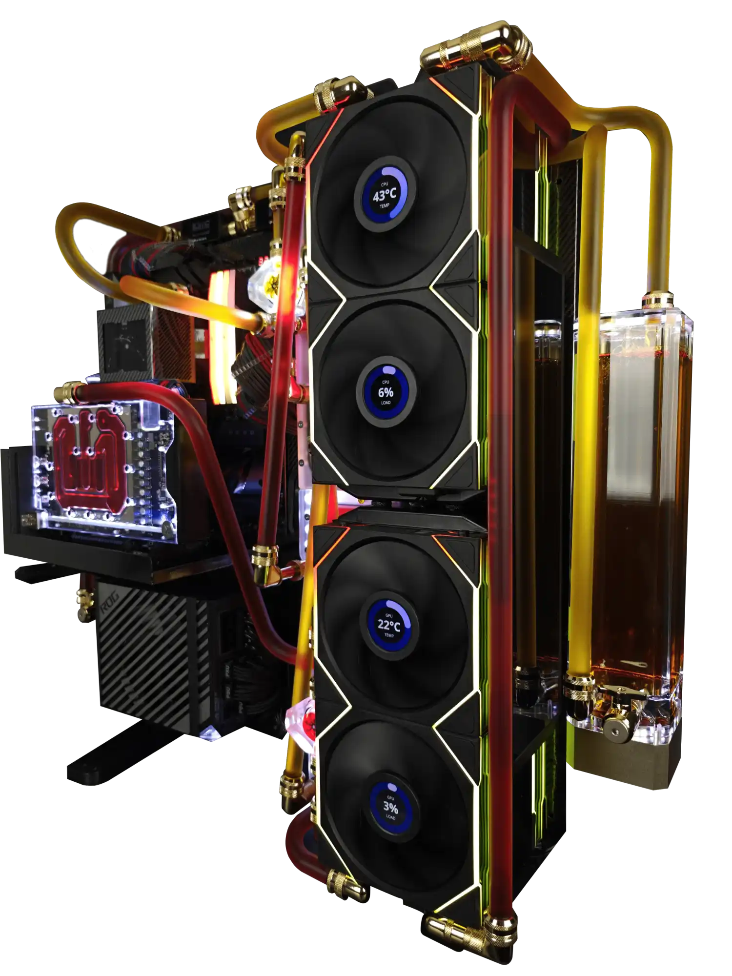 Custom Liquid Cooled PC for Finance & Quant built by Alpha PC, the #1 Custom PC Builder in Toronto, Canada.