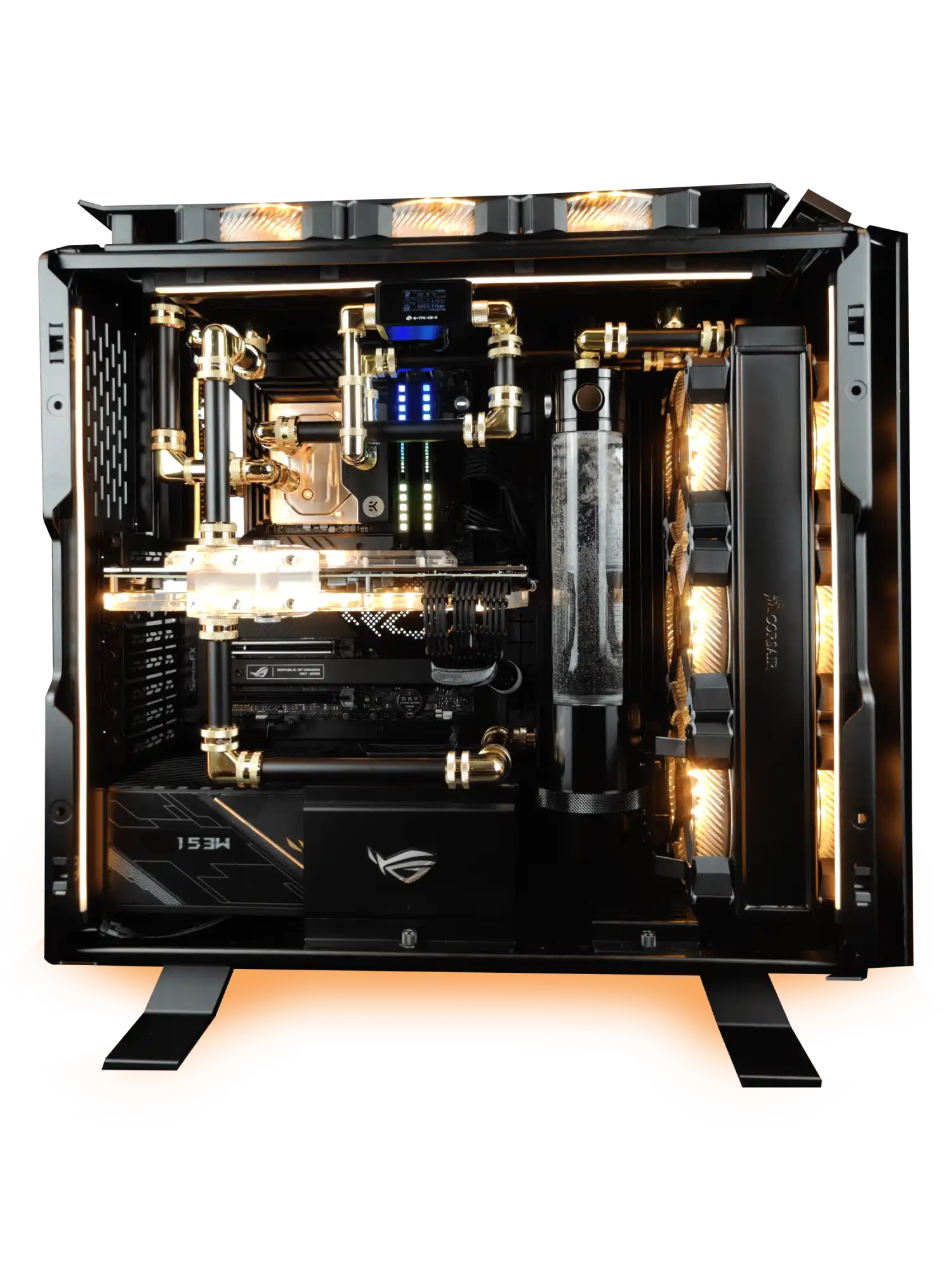 Alpha PC, Custom PC, Toronto PC Builder, Custom professional workstation PC with liquid cooling and silent fans, built by Toronto custom PC builder Alpha PC