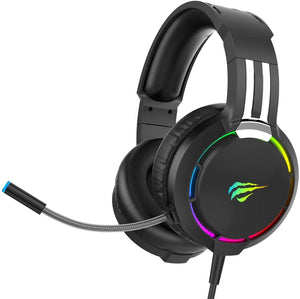 RGB Wired Gaming Headset with Mic & Volume Control / 50mm Drivers!